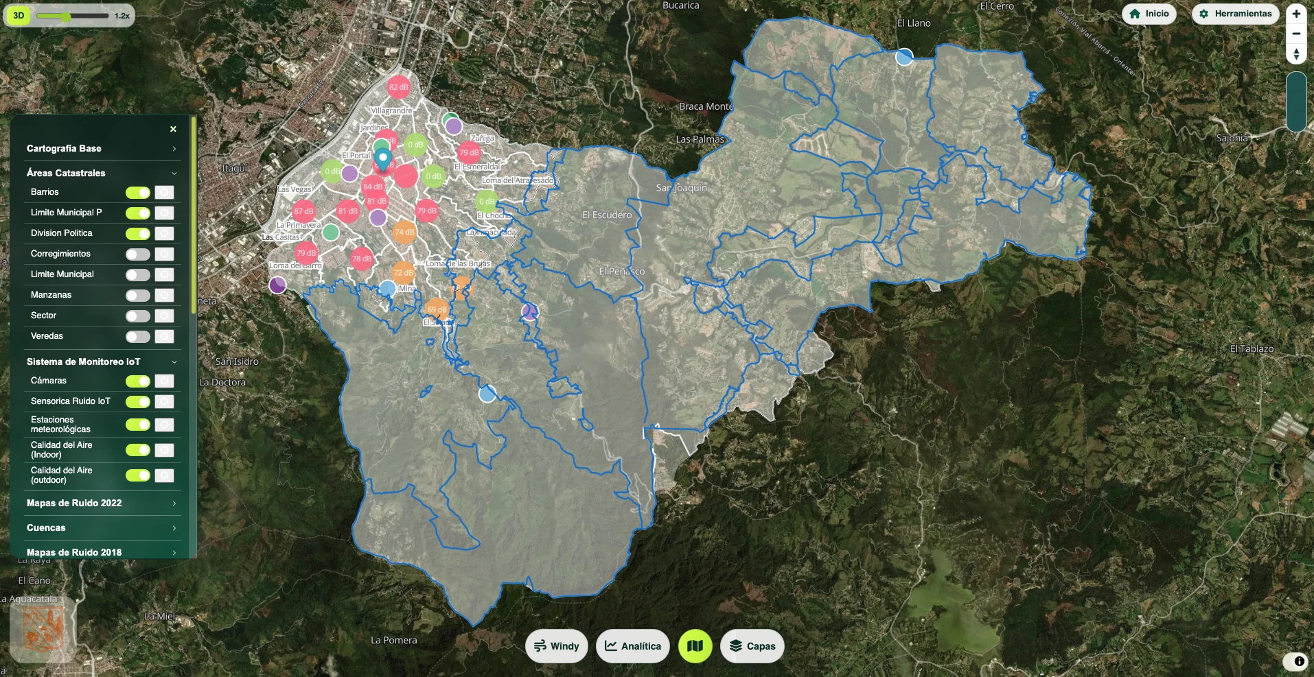 Proyectos analítica geoespacial